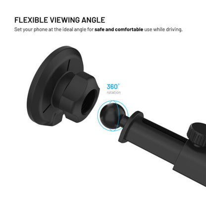 Trådløs Bil Lader Fixed MagRound 2 XL, 15W, 1.67A, Svart