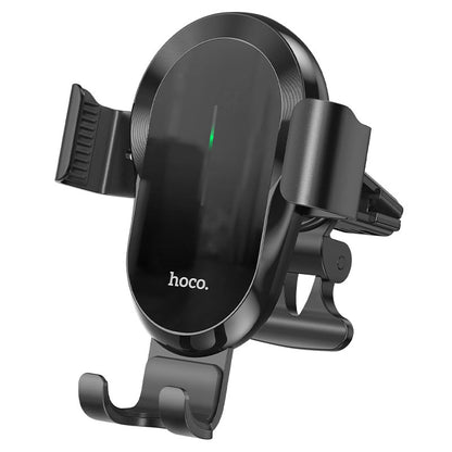 Trådløs Bil Lader HOCO CA105, 15W, 1.67A, Svart
