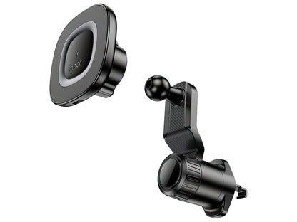 Trådløs Bil Lader HOCO HW30, 15W, 1.67A, Svart