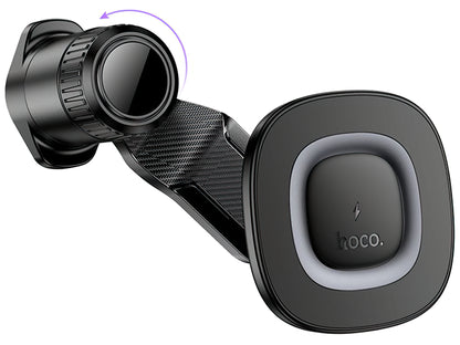 Trådløs Bil Lader HOCO HW30, 15W, 1.67A, Svart