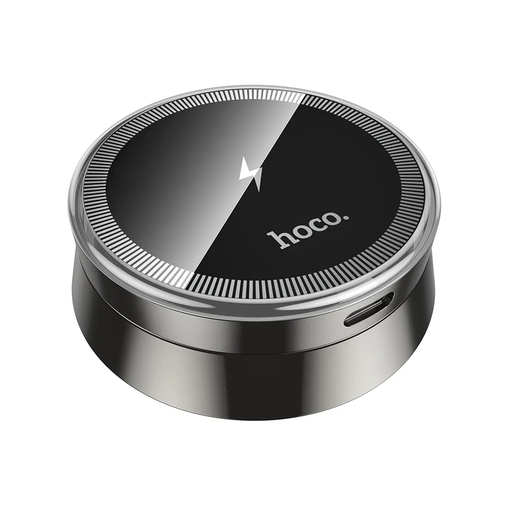 Trådløs Bil Lader HOCO HW33, 15W, 1.67A, Grå