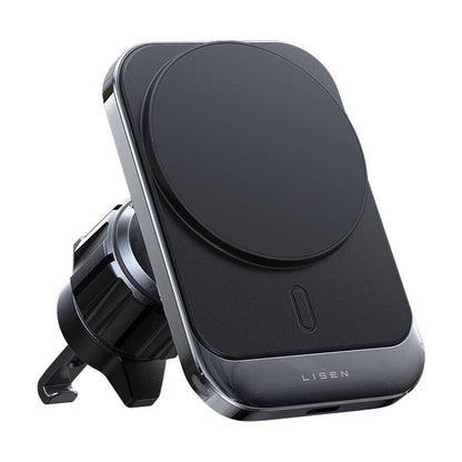 Lisen trådløs bilopplader, 15W, 1.67A, Svart YL0223070009