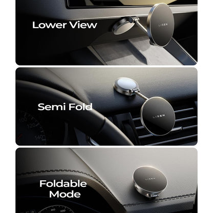 Trådløs Bil Lader Lisen, 15W, 1.67A, Svart YL0223090006