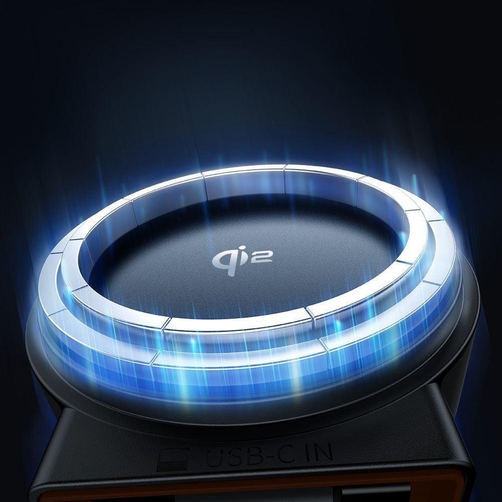 Trådløs Bil Lader McDodo CH-0090, 15W, 1.67A, Svart