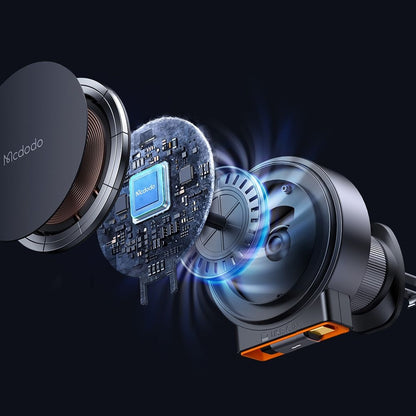 Trådløs Bil Lader McDodo CH-0090, 15W, 1.67A, Svart