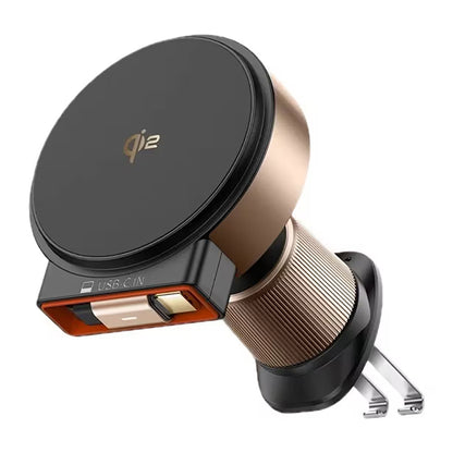 Trådløs Bil Lader McDodo CH-0091, 15W, 1.67A, Gull