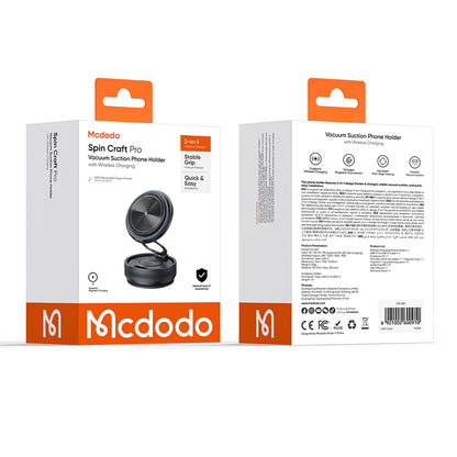 Trådløs billader McDodo CH-8610, 15W, 1.67A, Svart