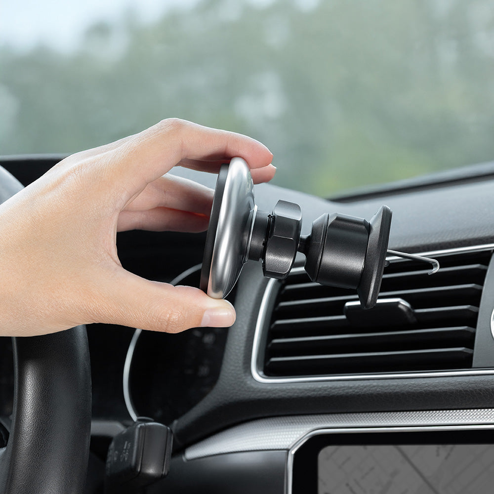 Trådløs Bil Lader Proove Magic Circle, 15W, 1.67A, Sølv WHMC15020006