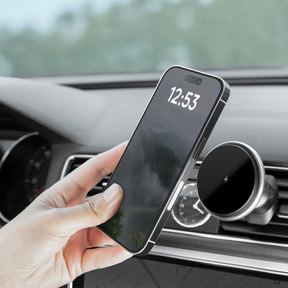 Trådløs Bil Lader Proove Magic Circle, 15W, 1.67A, Sølv WHMC15020006