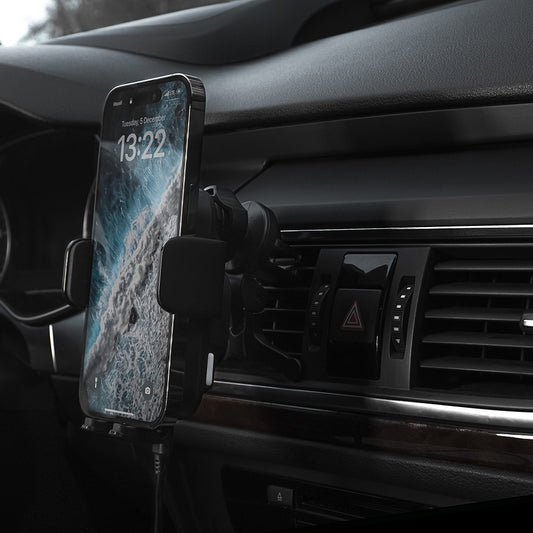 Trådløs Bil Lader Proove Triple Clamp, 15W, 1.67A, Svart WHTC15010001