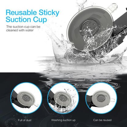 Trådløs Bil Lader Techsuit CAPD032 Premium, 10W, 1.1A, Svart