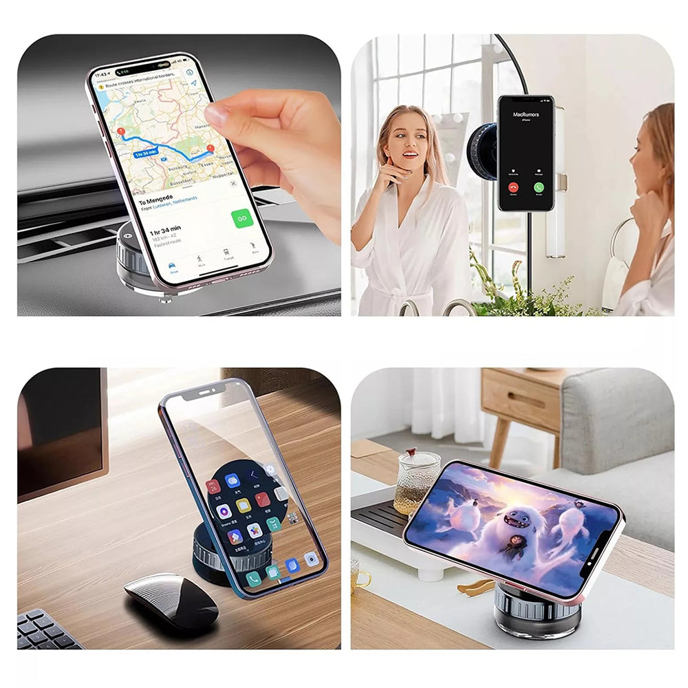 Trådløs Bil Lader Techsuit HOLD253, 15W, 1.67A, Svart