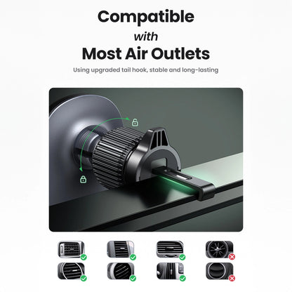 UGREEN CD345 Vent Trådløs Billader, 15W, 1.67A, Svart