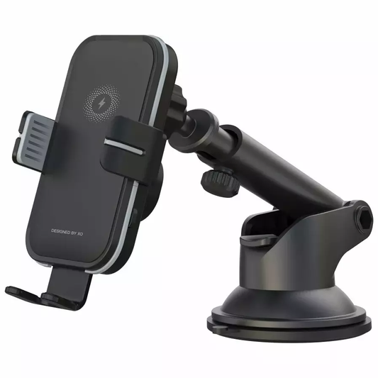 Trådløs Bil Lader XO Design WX027, 15W, 1.67A, Svart