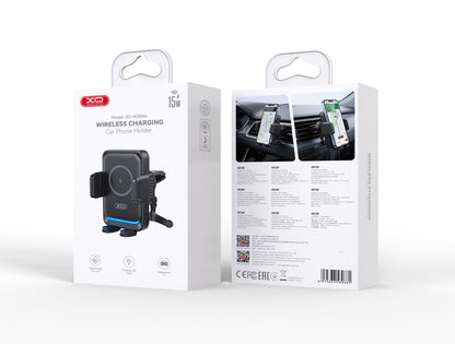 Trådløs billader XO Design WX046, 15W, 1.67A, Svart