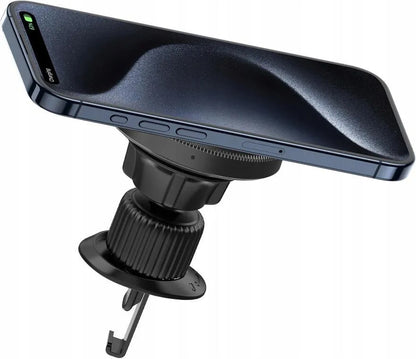 Trådløs Bil Lader XO Design CX025, 15W, 1.67A, Svart