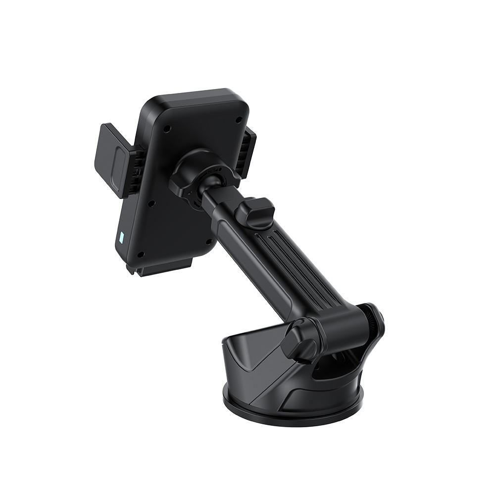 Trådløs Bil Lader XO Design WX043, 15W, 1.67A, Svart
