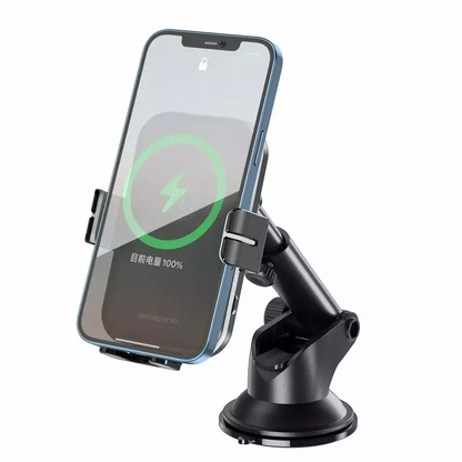 Trådløs Bil Lader XO Design WX027, 15W, 1.67A, Svart