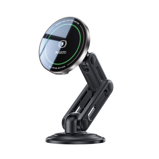 Yesido C317 trådløs billader, 15W, 1,67A, svart