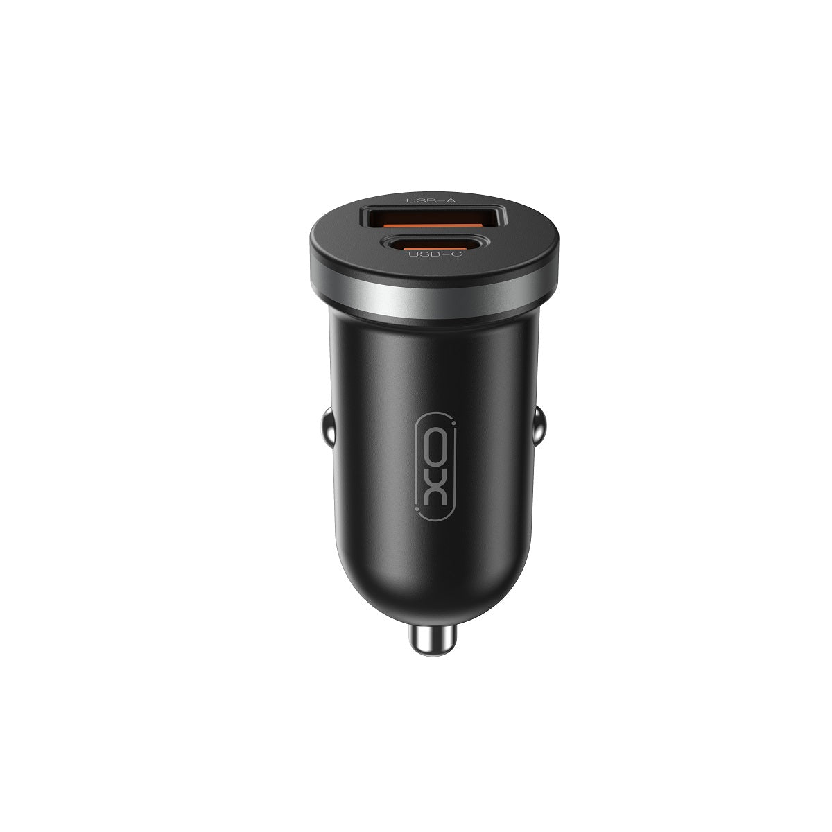 Bilader XO Design CC56, 30W, 3A, 1 x USB-A - 1 x USB-C, Svart