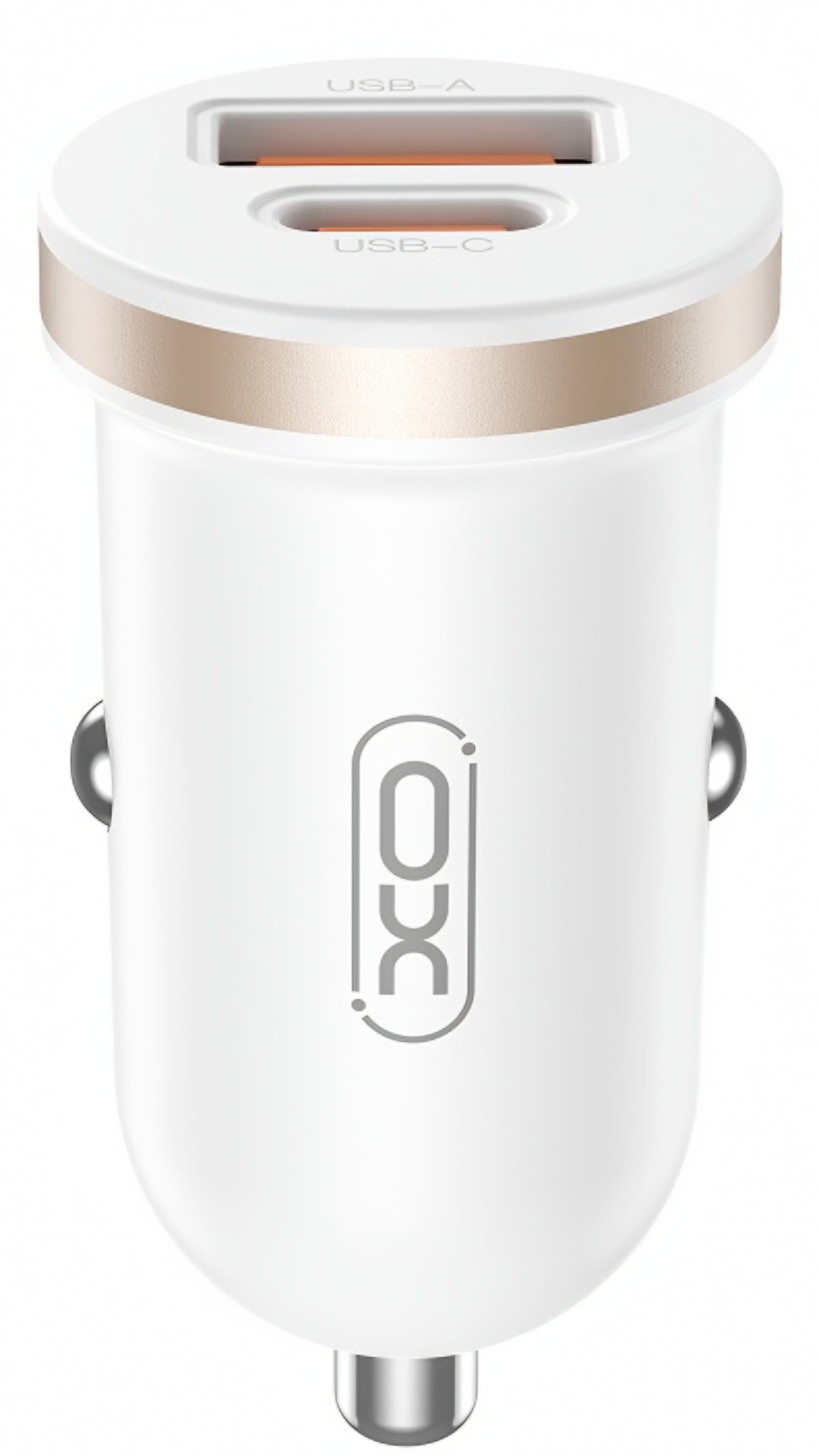 Bilader XO Design CC56, 30W, 3A, 1 x USB-A - 1 x USB-C, Hvit