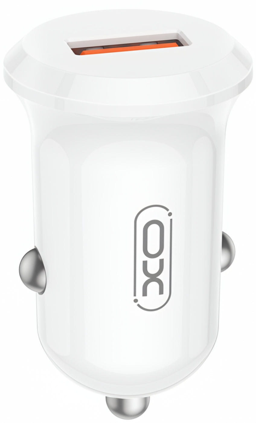 Bilader XO Design CC68, 18W, 3A, 1 x USB-A, Hvit