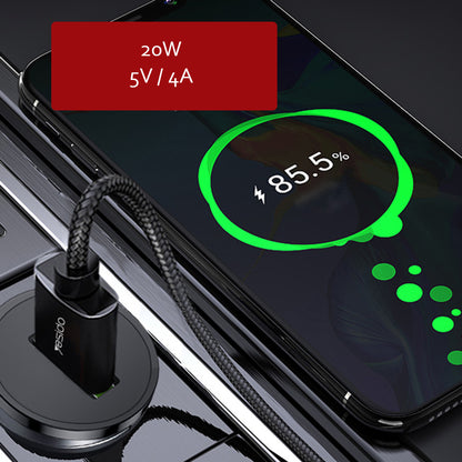 Bilader Yesido Y38, 18W, 3A, 1 x USB-A, Svart