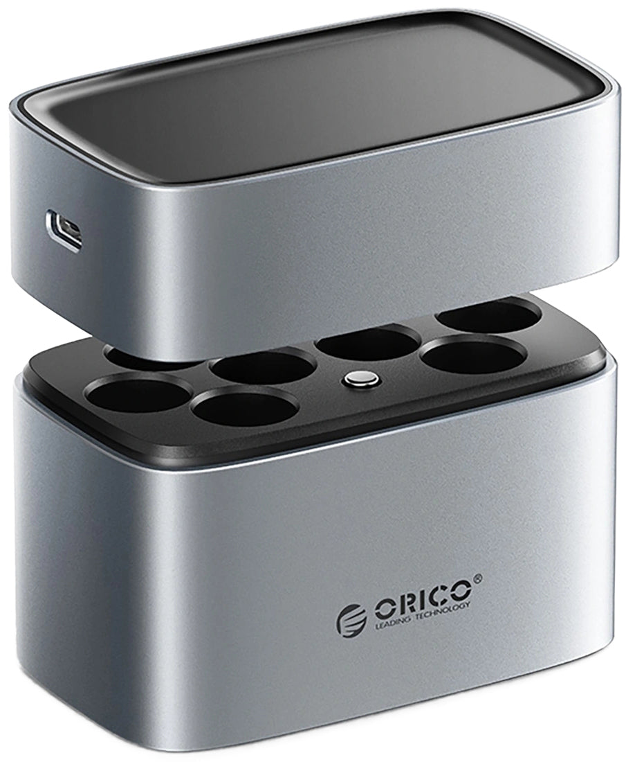 Orico EV8 Batterilader, AA, Grå