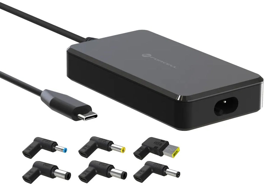 Lader Forcell F-Energy E856, 65W, Svart