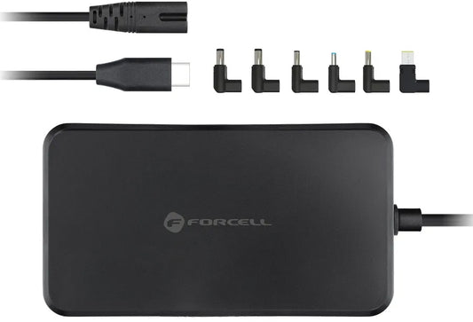 Lader Forcell F-Energy E856, 65W, Svart