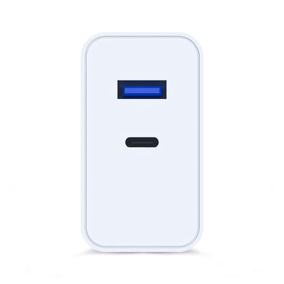 3MK FlowPower Nettlader, 45W, 1 x USB-A - 1 x USB-C, Hvit