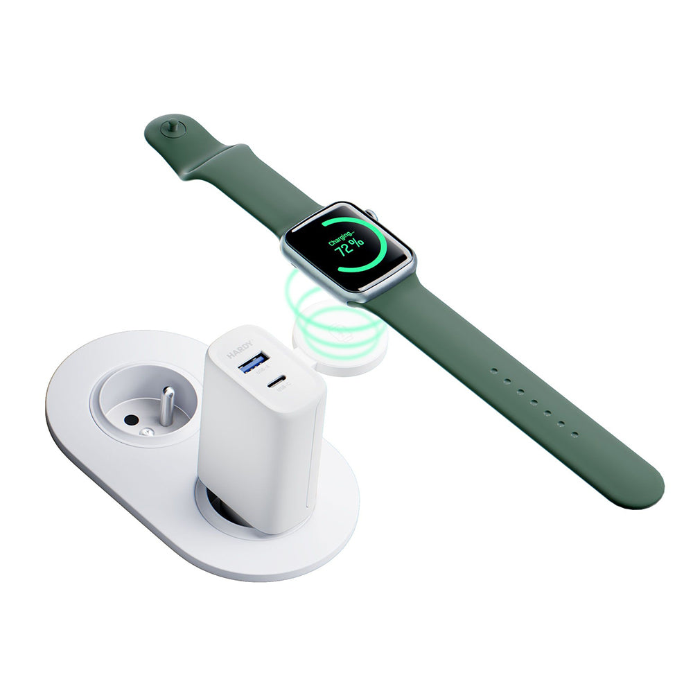 Nettlader 3MK Hardy 2in1, 33W, 3A, 1 x USB-A - 1 x USB-C, Hvit