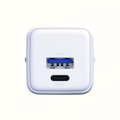 Nettlader 3MK Hyper, 20W, 3A, 1 x USB-A - 1 x USB-C, Hvit