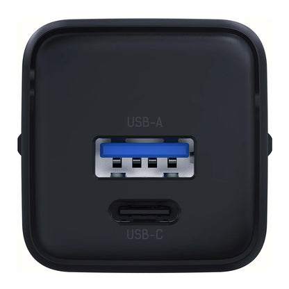 Nettlader 3MK Hyper, 20W, 3A, 1 x USB-A - 1 x USB-C, Svart