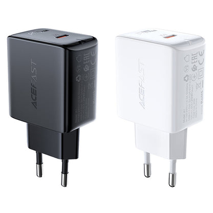 Nettlader Acefast A1, 20W, 3A, 1 x USB-C, Svart