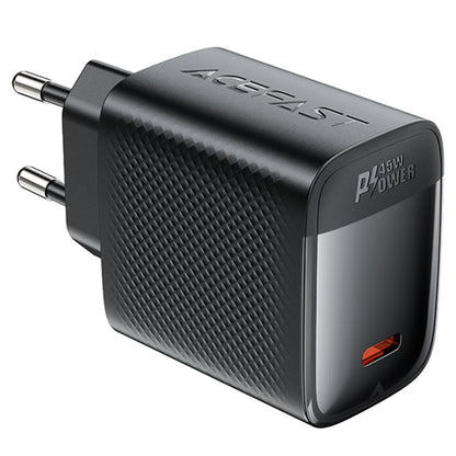 Nettlader Acefast A112, 45W, 3A, 1 x USB-C, Svart