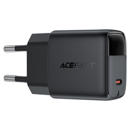 Acefast A113 Display Nettlader, 20W, 3A, 1 x USB-C, Svart