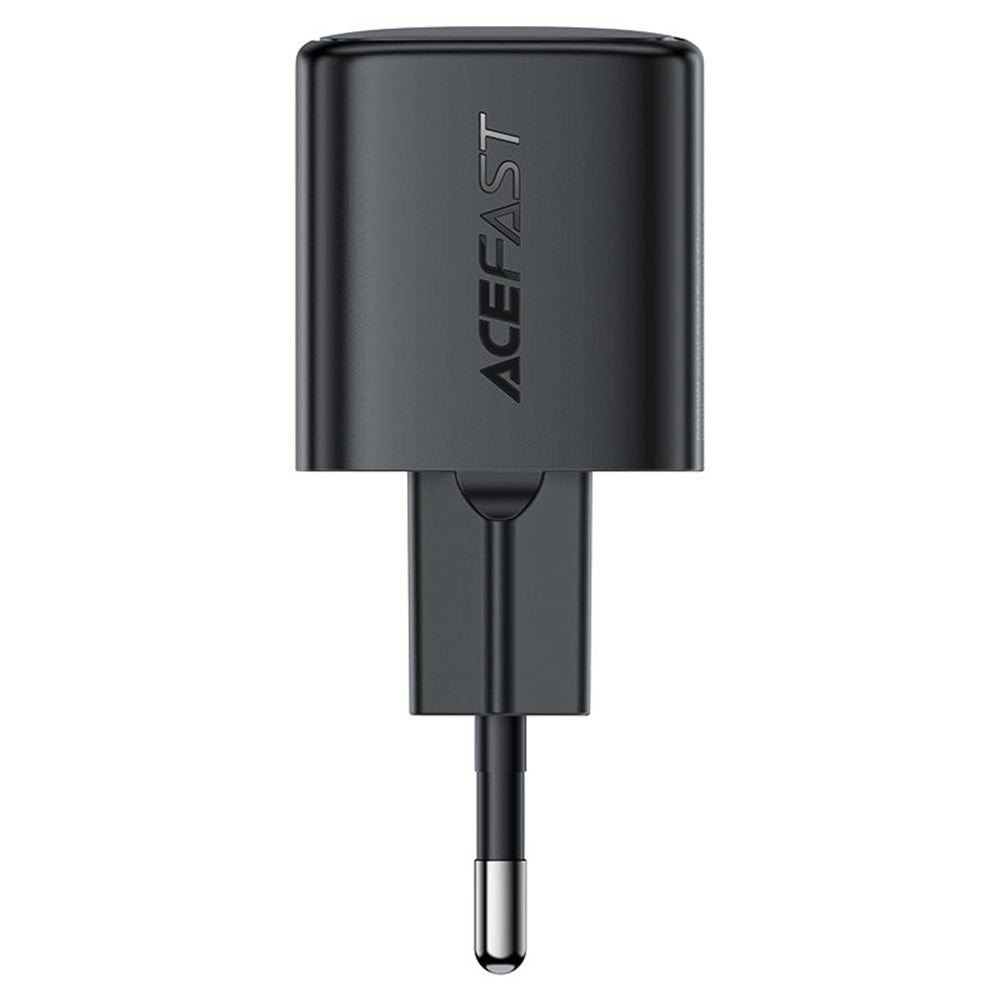 Acefast A118 nettverkslader, 30W, 3A, 1 x USB-C, Svart