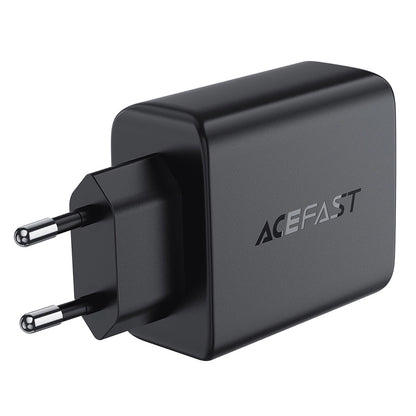 Acefast A61 nettadapter, 45W, 3A, 2 x USB-A - 2 x USB-C, svart