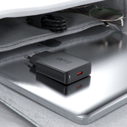 Nettlader Acefast A65, 20W, 3A, 1 x USB-C, Svart