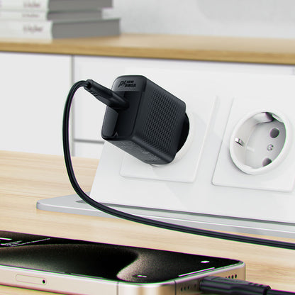 Acefast A82 nettverkslader, 20W, 3A, 1 x USB-C, Svart