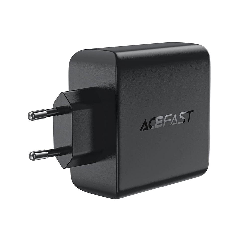 Acefast A94 nettverkslader, 100W, 5A, 1 x USB-A - 3 x USB-C, Svart
