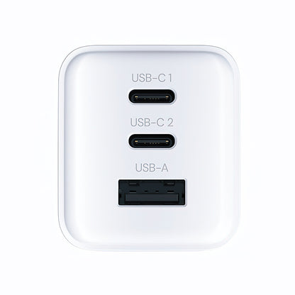 Allity Nettlader. ATC-01-65WACC Fast, 65W, 3.25A, 1 x USB-A - 2 x USB-C, Hvit