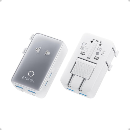 Anker Nano Travel Nettlader, 20W, 3A, 2 x USB-A - 2 x USB-C, Hvit A9215H21