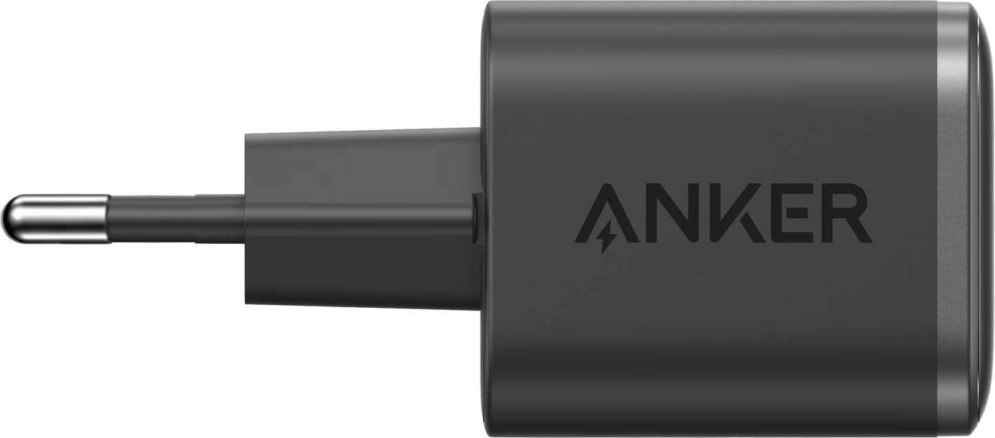 Anker Nano Display Nettlader, 45W, 3A, 1 x USB-C, Svart A121DG11