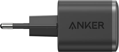 Anker Nano Display Nettlader, 45W, 3A, 1 x USB-C, Svart A121DG11