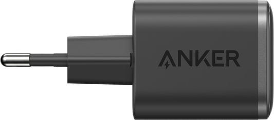 Anker Nano Display Nettlader, 45W, 3A, 1 x USB-C, Svart A121DG11