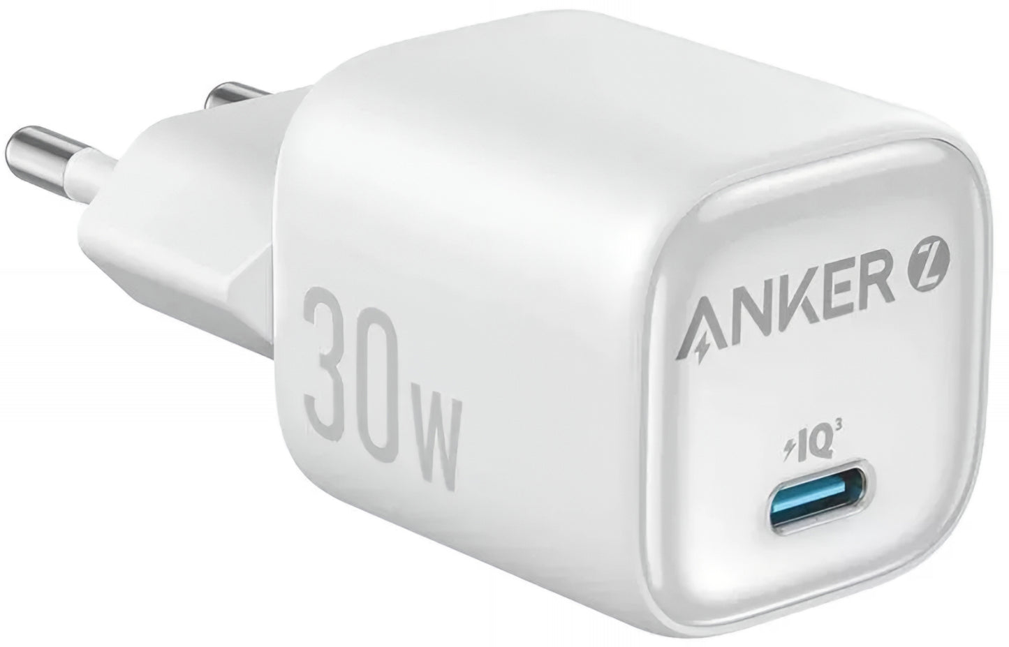 Anker Zolo Nettlader, 30W, 3A, 1 x USB-C, Hvit A2698G21