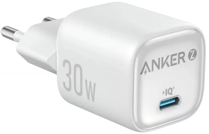 Anker Zolo Nettlader, 30W, 3A, 1 x USB-C, Hvit A2698G21