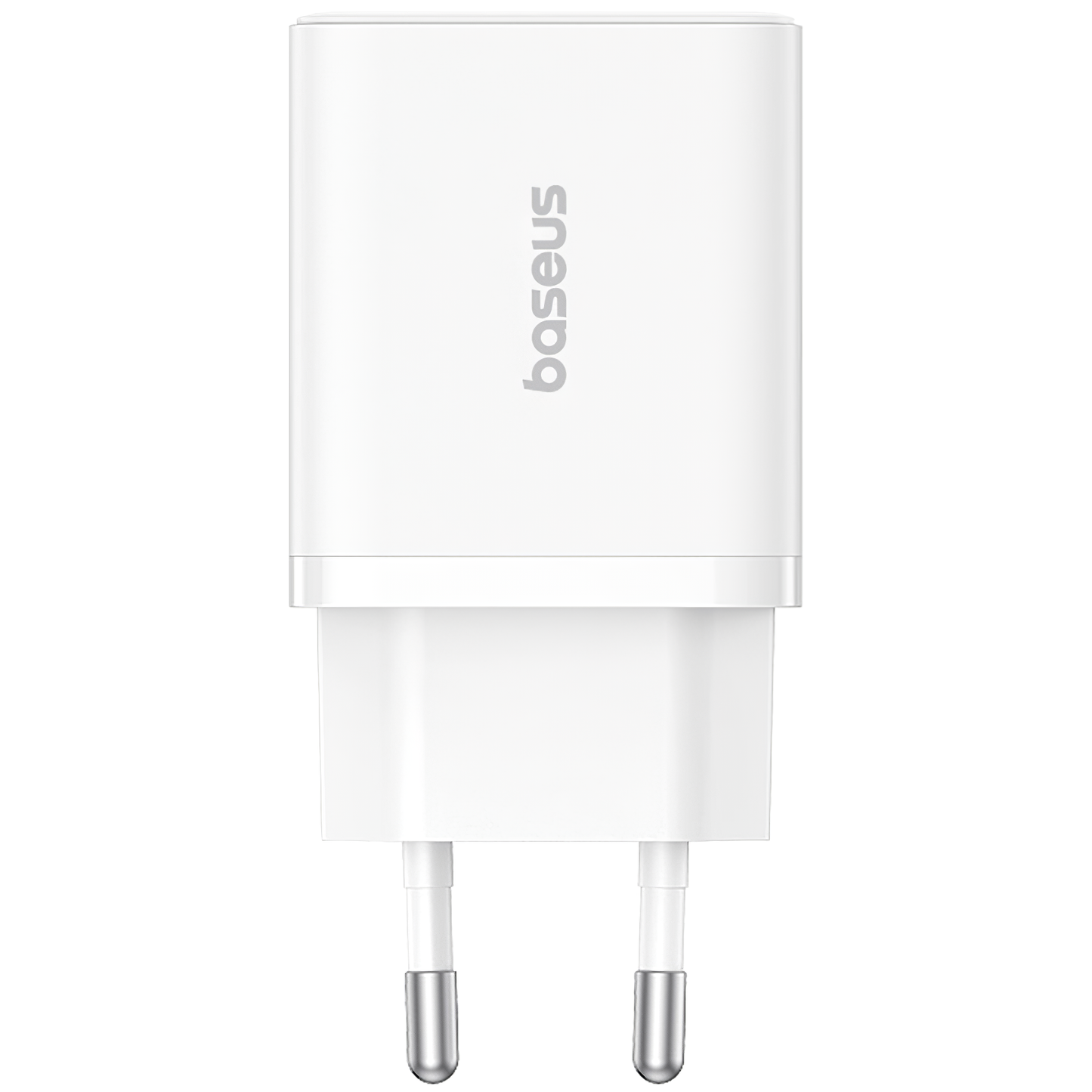 Baseus Cube Nettlader, 20W, 3A, 1 x USB-A - 1 x USB-C, Hvit P10111403213-00